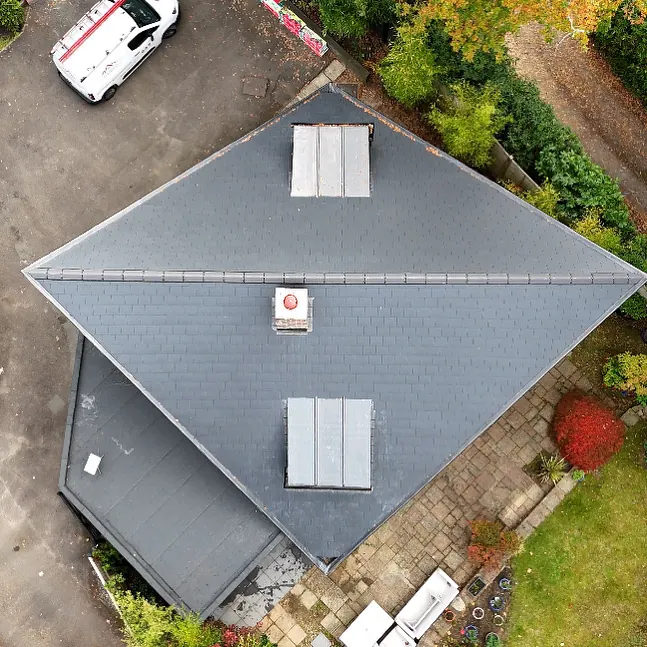 Completed full re-roof